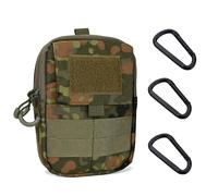 Tactical Military Ifak Pouch, Waterproof Nylon MOLLE Accessory Package with German Spots, for Airsoft Outdoor Sport Hunting