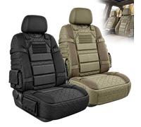 Tactical Military Style Car Seat Protector, 2027 Upgraded Seat Covers | Universal Fit Heavy-Duty Cushion for All Long-Drive Vehicles, Professional Tactical Appearance