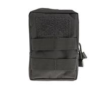 Tactical Military Waist Bag 600D Nylon Waterproof Molle Pouch for Jogging Gym Cycling Hiking Outdoor Activities Black
