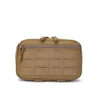 Tactical Molle Admin Pouch For Tactical Waist Pack Utility Tool Pouch Tactical Hunting Hiking MOLLE Belt Bags(Sand)