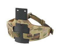 Tactical MOLLE Drop Leg Holster, With Modular Holster Quick Release Fixator, for Outdoor Sports Hunting Airsoft Gear(Cp)