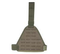 Tactical MOLLE Drop Leg Platform Panel Adjustable Holster Adapter Hunting Combat Drop Leg Thigh Platform(Green)