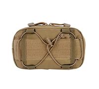 Tactical Molle Horizontal Admin Pouch Compact Utility Pouch Gadget Gear EDC Tool Bag Organizer for Magazine Flashlight Map (Color : BP2020-T, Size : M)