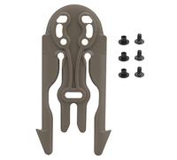 Tactical Molle Quick Release Plate Pistol Holster Adapter Quick Locking System Multi-Angle Mounting Adapter Hunting Vest Gear