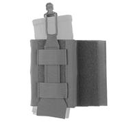 Tactical MOLLE Side Mag Pouch Bag, 5.56 Single Mag Pouch Molle Swap Left and Right for Vest Holder(Grey)