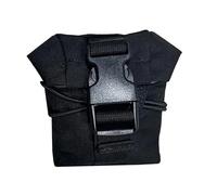 Tactical MOLLE Tool Pouch EDC Mini Waist Storage Bag with Adjustable Function,Portable Outdoor Tool Kit for Airsoft Hunting (BK)