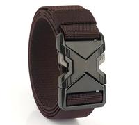 Tactical Nylon Belt for Men, Men Casual Belt for Hiking Rigger Work - Quick Release Outdoor Use