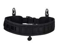 Tactical Padded Patrol Molle Battle Belt Adjustable Hunting Waist Patrol Belts 1000D High Density Nylon