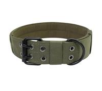 Tactical Police Dog Collar ，Adjustable Duarable Nylon German Shepard For Medium Large Walking Training Pet Accessories(JL,1)