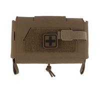 Tactical Pouch V3 Quick Release MOLLE Combat Belt Hunting Vest Plate Medical First Aid Kit Bag(T)