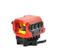 Tactical R1X Red Dot Sight 2 MOA Holographic Reflex Sights Hunting Riflescope Optics with Quick Detachable QD Mount 20mm Rail, Red