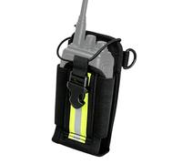 Tactical Radio Pouch, Walkie Talkie Holder with Shoulder Strap for Hiking