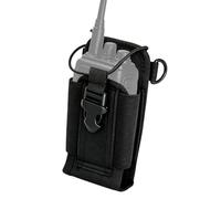 Tactical Radio Pouch, Walkie Talkie Holder with Shoulder Strap for Hiking