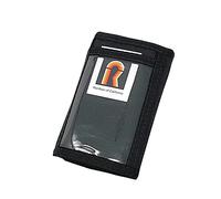 Tactical RFID Nylon Trifold Wallet Durable 600D Cordura, water-resistant, inside/outside ID windows, 15+ card slots, compact 5x3.25in. Ideal for military, outdoor, travel. USA Made. LAPD (Dark Blue),