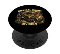 Tactical Ribbit Division Funny Frog Combat Amphibian PopSockets Adhesive PopGrip