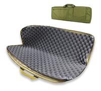 Tactical Rifle Case - Long Gun Bag with Egg Cotton Protection for AEG Shotguns, 85CM, Hand Carry Backpack, Black