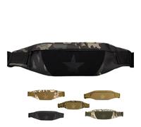 Tactical Running Waist Pack Belt Military Waterproof Fitness Fanny Bag Sling Hip Bumbag Wear Resistant MOLLE Lumbar Gear Pocket(Black Scorpion cp)