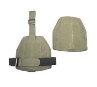 Tactical Shoulder Armor, Airsoft Gear Equipment Vest Accessory Shoulder Guard, Compatible Shoulder Protector Pad(Green,S)