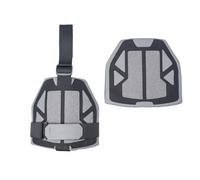 Tactical Shoulder Armor, Airsoft Gear Equipment Vest Accessory Shoulder Guard, Compatible Shoulder Protector Pad(Wg+bk,M)