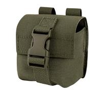 Tactical Single Frag Grenade Pouch, MOLLE Small Handy EDC Glove Pouch (Ranger Green)