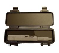 Tactical Slide Action Ballpoint Pen, 3D Printed Slide Action Pens with Case, Novelty Writing Tool with Refillable Smooth Ink, Fun Gifts for Tactical Gear Fans, Stationery Lovers (Beige)