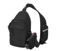 Tactical Sling Bag, Concealed Carry Chest Pack with Gun Holster Left and Right Shoulder Adjustable Crossbody Sling Backpack for Hiking Camping Cycling