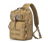 Tactical Sling Bag Pack Military Rover Shoulder Sling Backpack EDC Molle Assault Range Bag