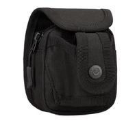 Tactical Slingshot Pouch - Durable Nylon Waist Pack & Backpack Bag with Ammo Holder for Steel Balls, Hunting Accessories (Black)