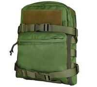 Tactical Small MOLLE Hydration Pack, Lightweight Waterproof Outdoor Water Bladder Carrier Pack, for Hunting Camping Cycling(Green)