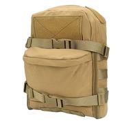 Tactical Small MOLLE Hydration Pack, Lightweight Waterproof Outdoor Water Bladder Carrier Pack, for Hunting Camping Cycling(Brown)