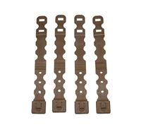 Tactical Tailor Fight Light Series Malice Clip - Pack of 4 (Short Coyote)