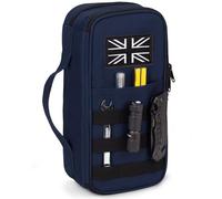 Tactical Tool Bag for Men,Wide Mouth Tool Pouch with Water-Resistant, Multi-purpose Range Bags with Zipper Handle,Heavy Duty Small Tool box organizer for Repairman, Carpenters, Handyman