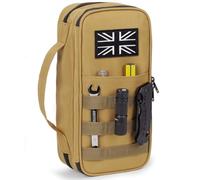 Tactical Tool Bag for Men,Wide Mouth Tool Pouch with Water-Resistant, Multi-purpose Range Bags with Zipper Handle,Heavy Duty Small Tool box organizer for Repairman, Carpenters, Handyman