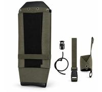 Tactical Tool Holder Pouch for Bolt Cutters, Adjustable Back Panel Wrap | 44 x 18 cm Nylon and Cordura Wrap with Hook Loop Closure, Buckle Strap, Elastic Cord and Small Retention Pouch