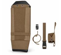 Tactical Tool Holder Pouch for Bolt Cutters, Adjustable Back Panel Wrap | 44 x 18 cm Nylon and Cordura Wrap with Hook Loop Closure, Buckle Strap, Elastic Cord and Small Retention Pouch
