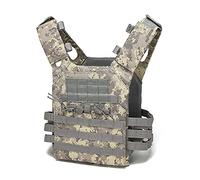 Tactical Vest - Adjustable MOLLE Training Vest for Airsoft and Paintball - Durable Military Outdoor Equipment for CS Game and Outdoor Training