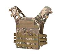 Tactical Vest - Adjustable MOLLE Training Vest for Airsoft and Paintball - Durable Military Outdoor Equipment for CS Game and Outdoor Training