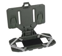Tactical Vest Phone Holder,Molle Mount,Universal Chest Phone Board Carrier Foldable Navigation Board,for Outdoor Paintball Airsoft Hunting Game (OD Green)