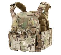 Tactical Vest Plate Carrier Military Airsoft Combat Training Gear Lightweight Quick Release Molle System