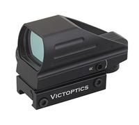 Tactical Victoptics 1x22x33 Multi Reticle Red and Green Dot Scope Sight with 21mm Weaver Mount Base