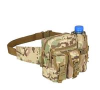 Tactical Waist Bag Military Fanny Pack,Waterproof Utility Belt with Water Bottle Holder,Suitable for Hiking&Mountaineering&Camping&Riding&Fishing&shooting, Camouflage CP, OneSize