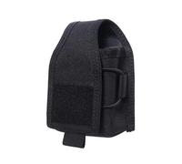 Tactical Walkie Talkie Carry Bag Molle Radio Pouch Holder Pocket Portable Interphone Holster(BK)