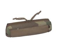 Tactical Zipper Insert Pouch For MK3 Chest Rig Chassis Full Length Double Zipper Panel Accessories Camo Storage Pocket(Green 1)