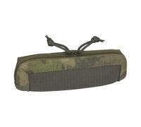 Tactical Zipper Insert Pouch For MK3 Chest Rig Chassis Full Length Double Zipper Panel Accessories Camo Storage Pocket(Green 3)