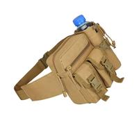 Tacticala Waist Bag with Water Bottle Holder Hand Carry Bag Waist Pack for Hiking Camping Riding Fishing Outdoor with Water Bottle Holder Tacticals Pack for Running