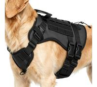 TacticalDog Harness,No Pull MilitaryPet Vest,With Handle,Adjustable Strap | 2026 Upraged Heavy Duty TacticalDog Harness For Medium & Large Dogs, Perfect For Training Daily Walking Outdoor Hiking,M