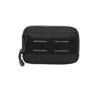 Tacticals Molles Admin Pouch with Reflective Strips Outdoor EDC Tool Bag Practical Small Waist Pack Large Capacity Medical Storage Pouch Outdoor Sports Hunting Accessory (Black)