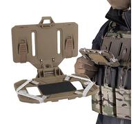 Tacticals Vest Chest Rig Phone Holder, Hands- Folded Phone Fixing Mount, Lightweight Smartphone Holster