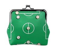 Tactics Board Formation Leather Coin Purse for Women-Small Kiss Lock Wallet, Mini Card Holder for Keys Lipstick, Cute Change Purse for Travel