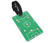 Tactics Board Formation Luggage Tags for Suitcases - Durable PVC ID Tags with Detachable Straps for Travel, Backpack, Golf Bag, Anti-Loss